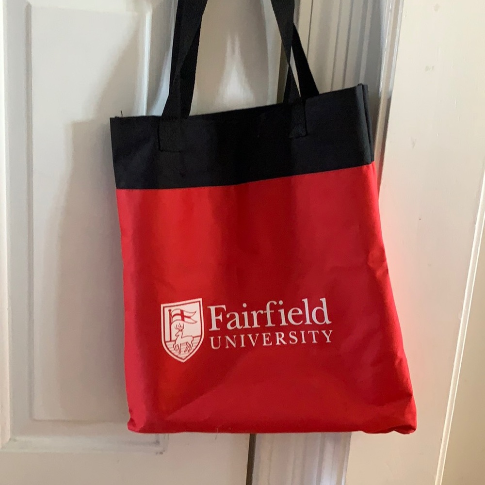 Fairfield university tote bag